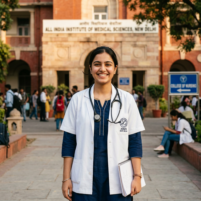 Successful NEET student